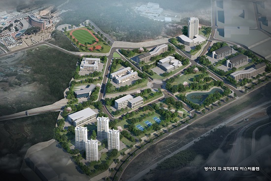부경대학교 기장 의·과학대학 캠퍼스 조감도.(사진제공=부경대) 부경대학교 기장 의·과학대학 캠퍼스 조감도.(사진제공=부경대)