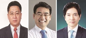 사진 좌측부터 김윤일 신임 경제부시장, 이성권 정무특별보좌관, 박성훈 경제특별보좌관.(출처=부산시) 사진 좌측부터 김윤일 신임 경제부시장, 이성권 정무특별보좌관, 박성훈 경제특별보좌관.(출처=부산시)