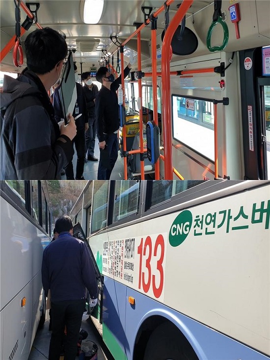 부산시가 올 상반기 시내버스 안전기준 준수사항을 점검한 결과, 위반사항 26건을 적발했다.(출처=부산시) 부산시가 올 상반기 시내버스 안전기준 준수사항을 점검한 결과, 위반사항 26건을 적발했다.(출처=부산시)