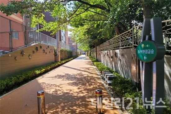 도시바람길숲 조성 후 모습.(출처=부산시) 도시바람길숲 조성 후 모습.(출처=부산시)