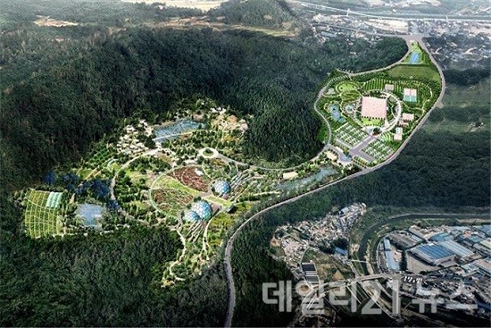 해운대수목원 조감도.(출처=부산시) 해운대수목원 조감도.(출처=부산시)