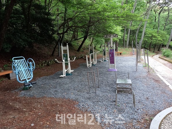 태종대공원 및 남항대교 수변공원 야외운동기구 교체 사진./제공=영도구 태종대공원 및 남항대교 수변공원 야외운동기구 교체 사진./제공=영도구