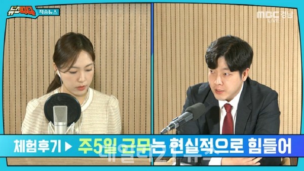 MBC경남 뉴스파다 방송화면./사진=MBC경남 MBC경남 뉴스파다 방송화면./사진=MBC경남