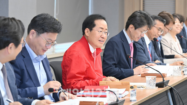 간부회의 모습./대구시 제공 간부회의 모습./대구시 제공